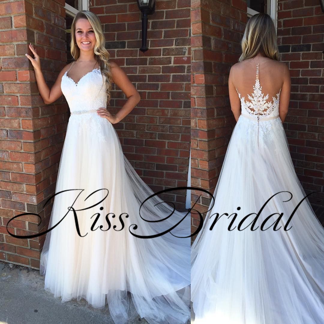 simple reception dress