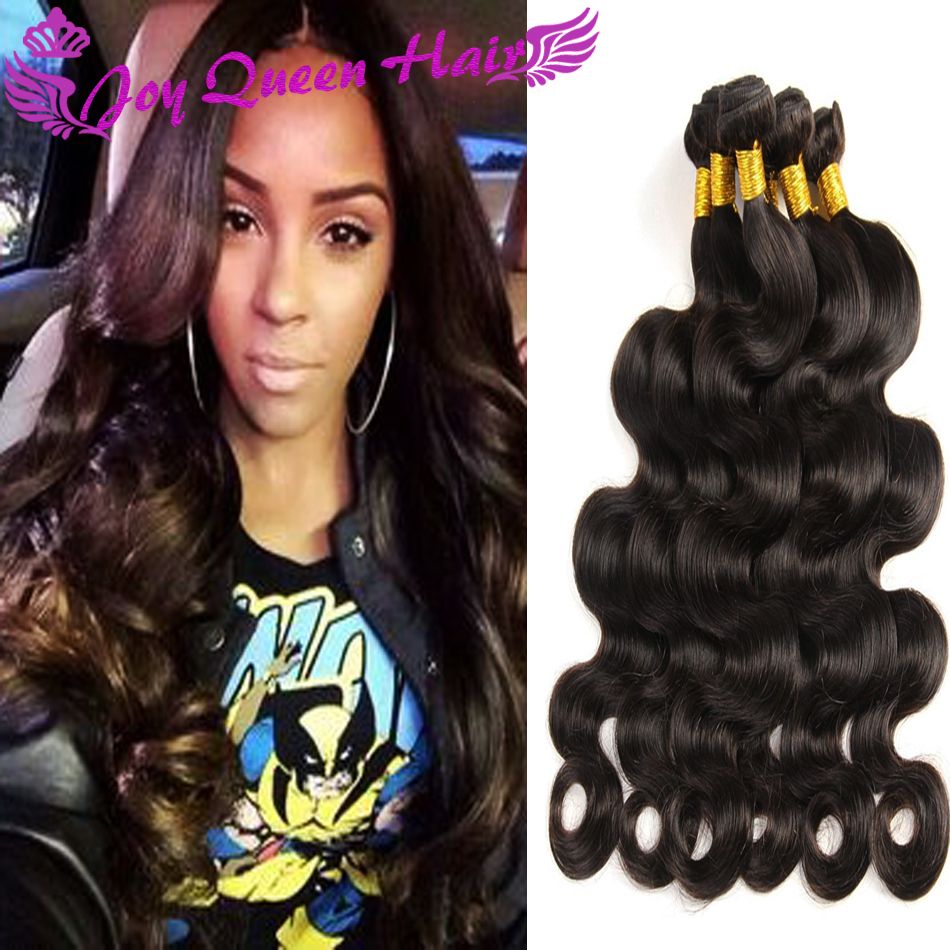 100 Real Human Hair Weaves Cheap Brazilian Hair Extension