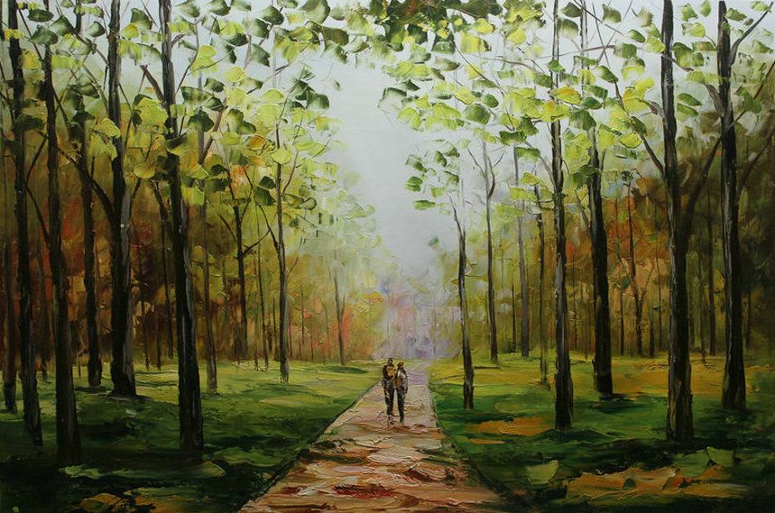 2019 Framed Hot 100 Pure Hand Painted Thick Oil Color Palette 2019 Framed Hot 100 Pure Hand Painted Thick Oil Color Palette Knife Landscape Painting Modern Living Room Home Decor On Canvas Dh09 From Hongyiart