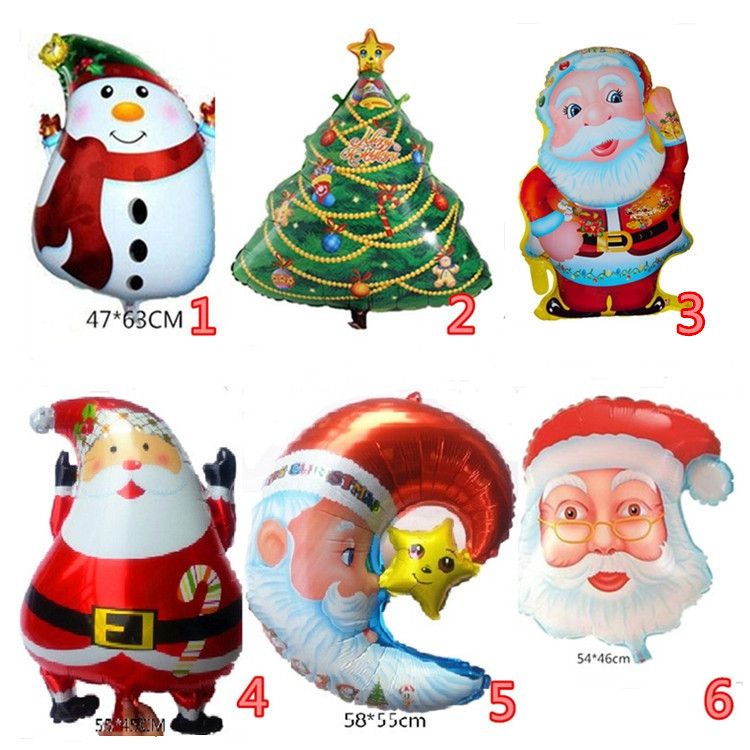 2020 New Christmas Foil Balloons Merry Christmas Balloons Helium Inflatable Balloon Christmas