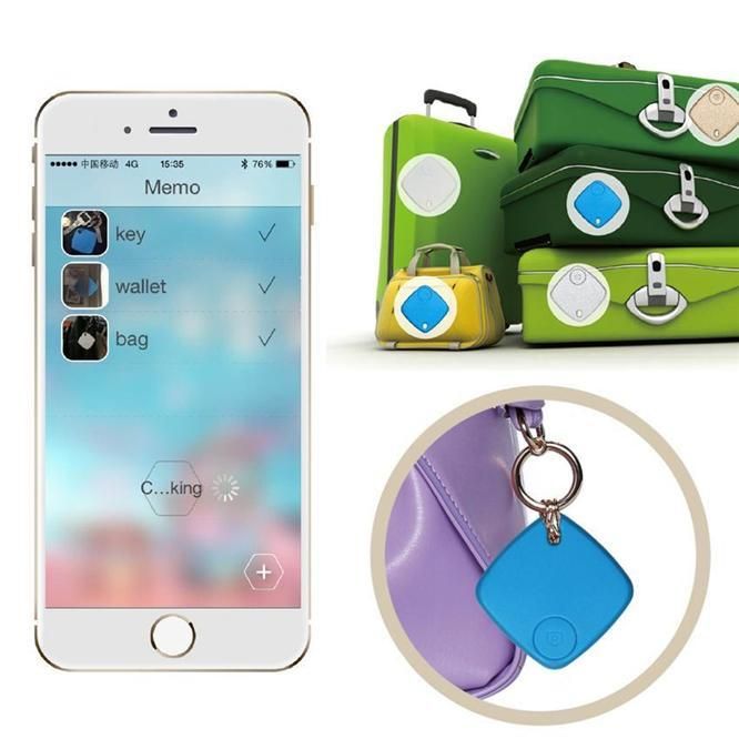 Mini GPS Tracker & Bluetooth Tracker Bag Wallet Key Pet Smart Finder