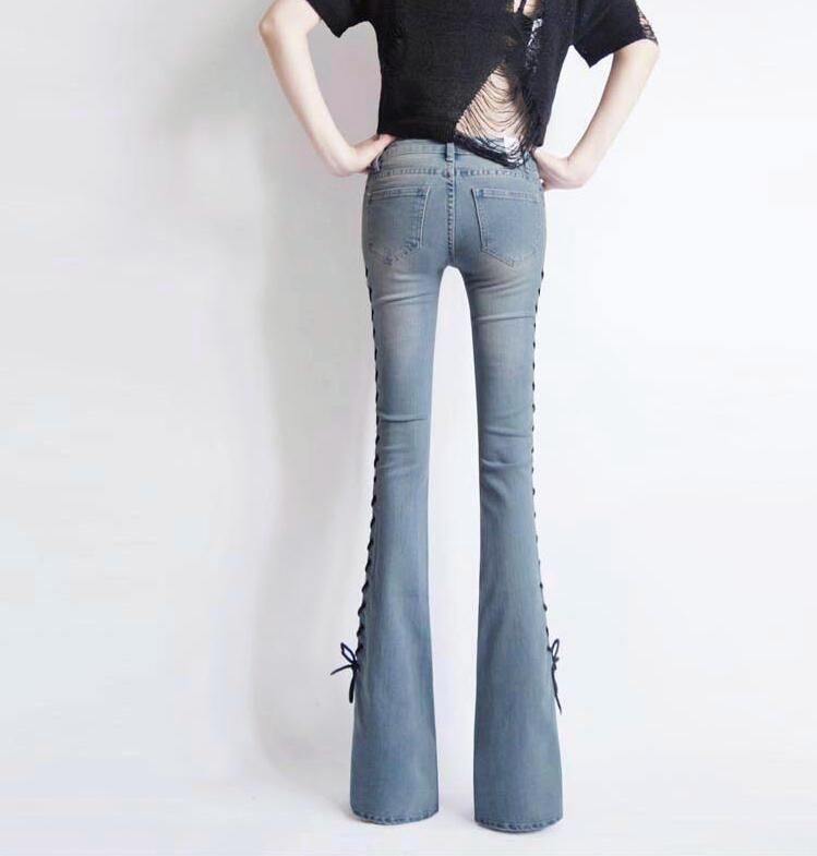 hip hugger skinny jeans