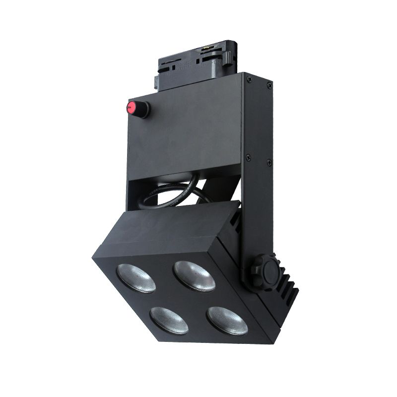 20w 30w Square Cob Tracking Light 1 10v Dimmable 3 Wires 3000k