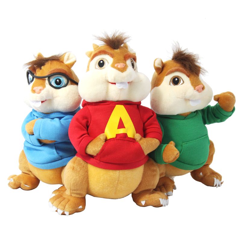 alvin and the chipmunks stuffed animal