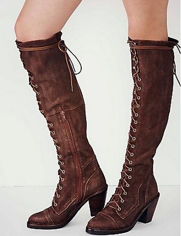 vintage style lace up boots womens