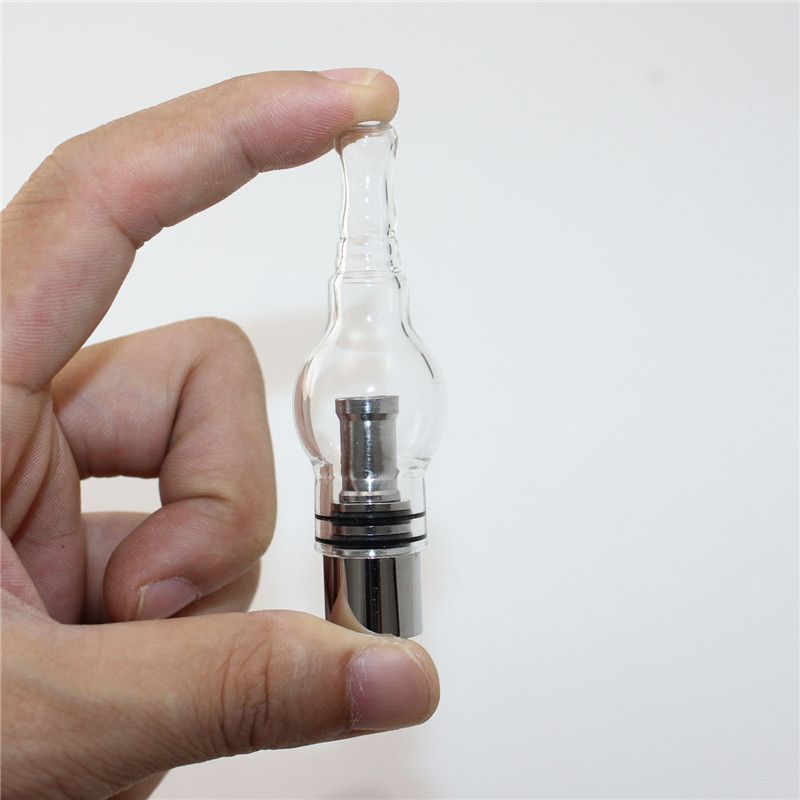 New Glass Globe Atomizer Full Glass Sytle Dry Herb Wax Vaporizer Bulb