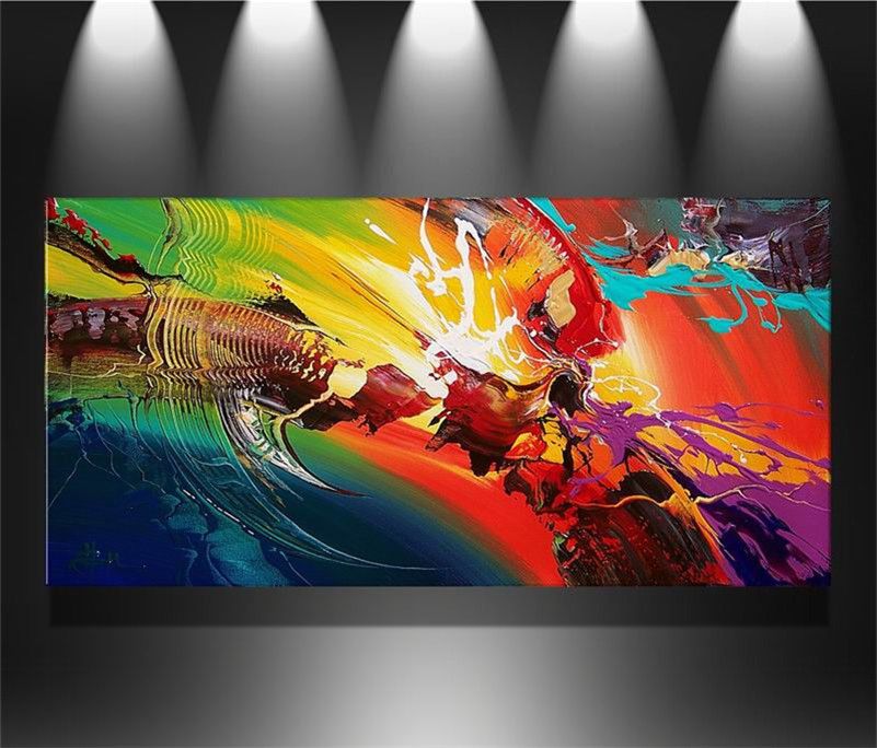 2020 high quality single spell 100 hand painted canvas spell quality