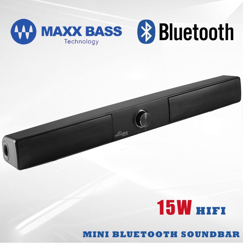 soundbar and bluetooth speaker