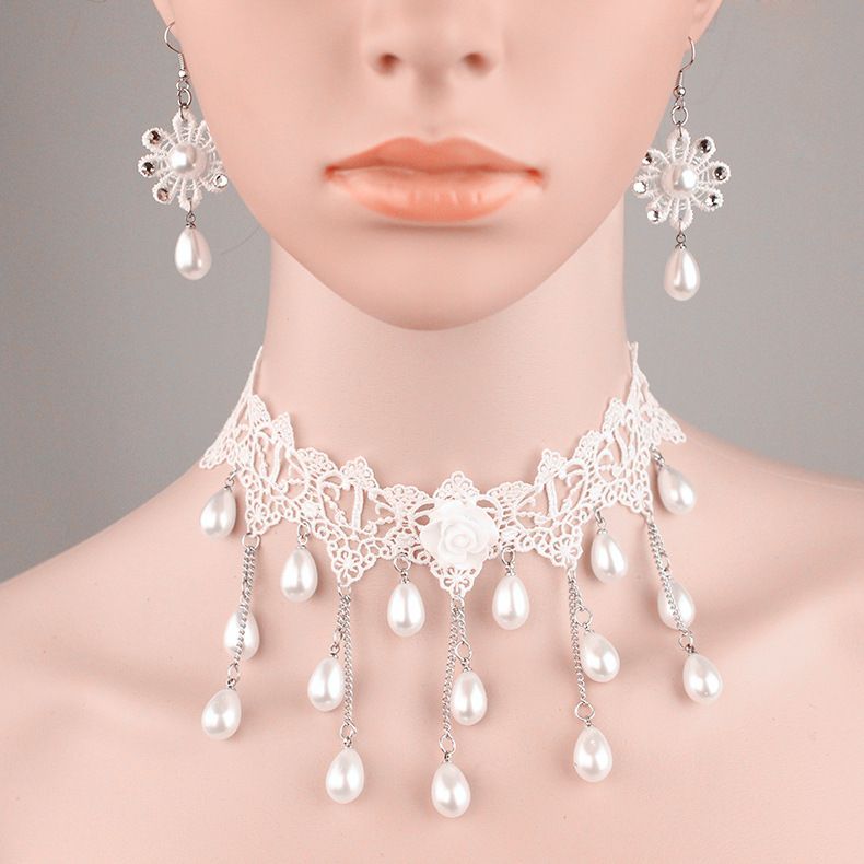faux pearl jewelry