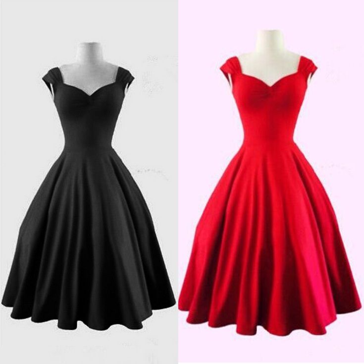 Audrey Hepburn Style Vintage Dresses