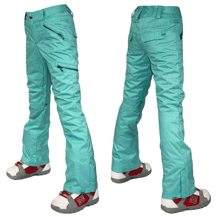 light gray ski pants