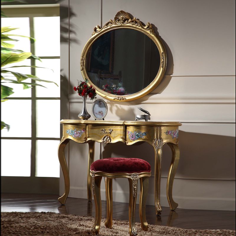 2019 Italian Classic Furniture High End Classic Solid Wood Furniture