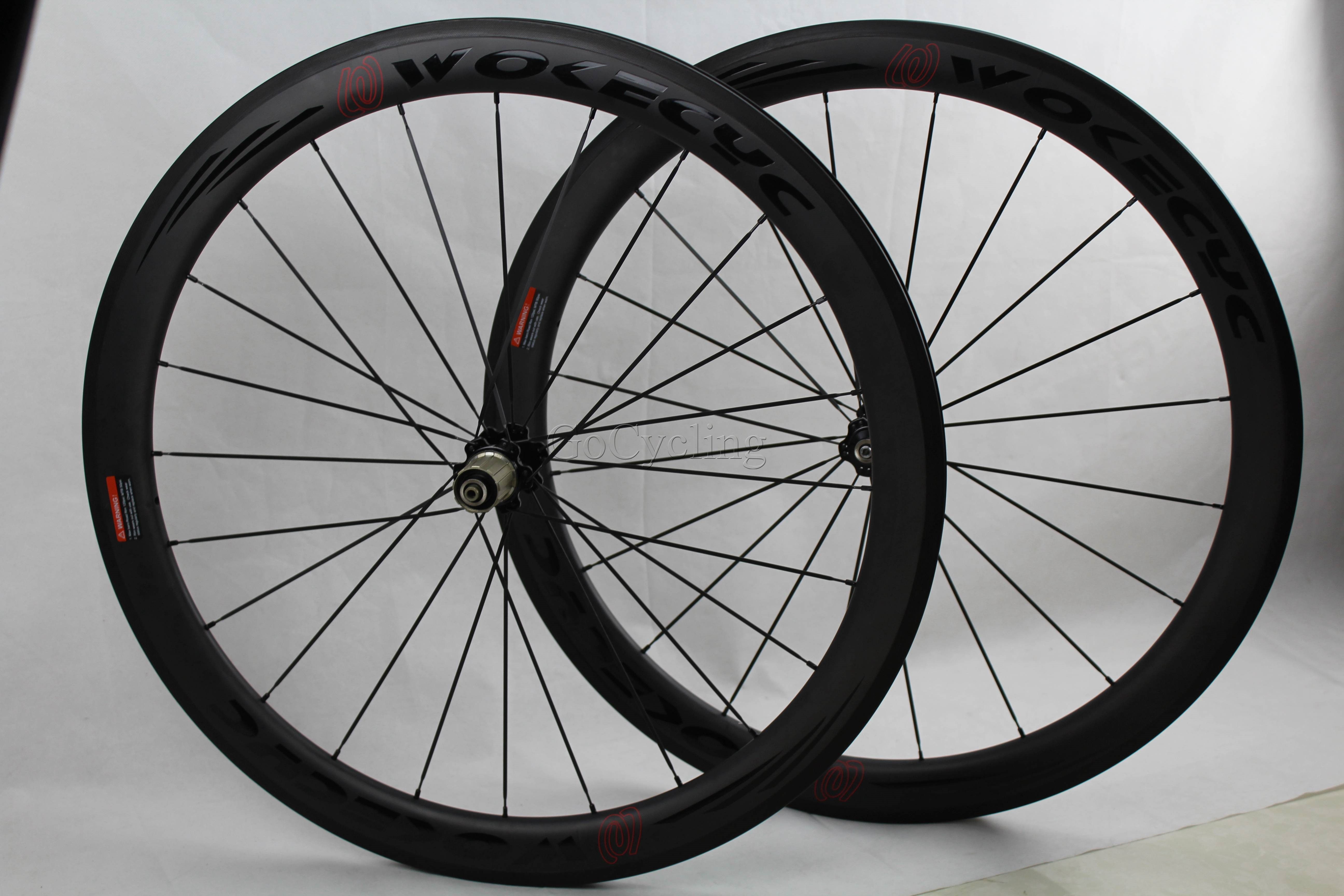 Carbon Fiber Bicycle Wheels 50mm Carbon Hub R36 Basalt Brake Surfce Depth 50mm Clincher Tubular