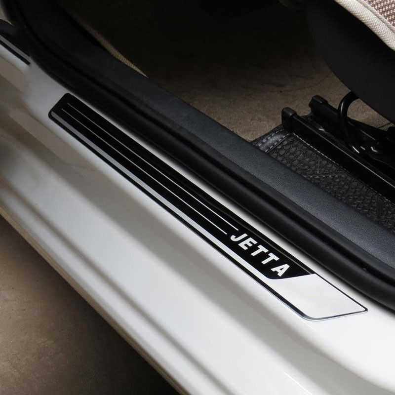 For Vw Volkswagen Jetta Mk6 Ultra Thin Door Sill Stainless Steel