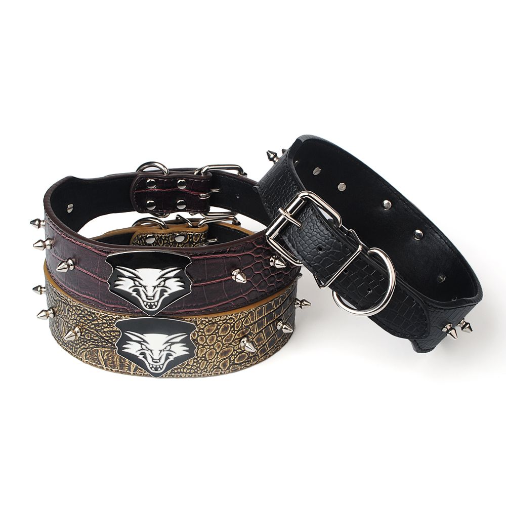 wolf dog collars