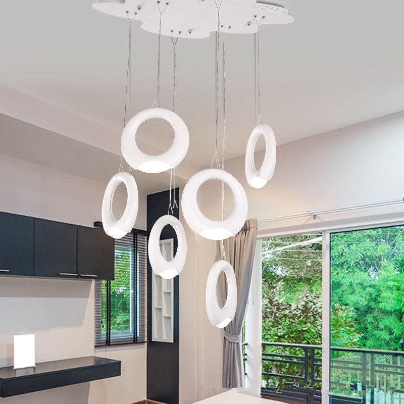 Brand New High Lumen Led Bedroom Light Acrylic Lampshade Bulb Pendant Lamp Indoor Lighting Decoration
