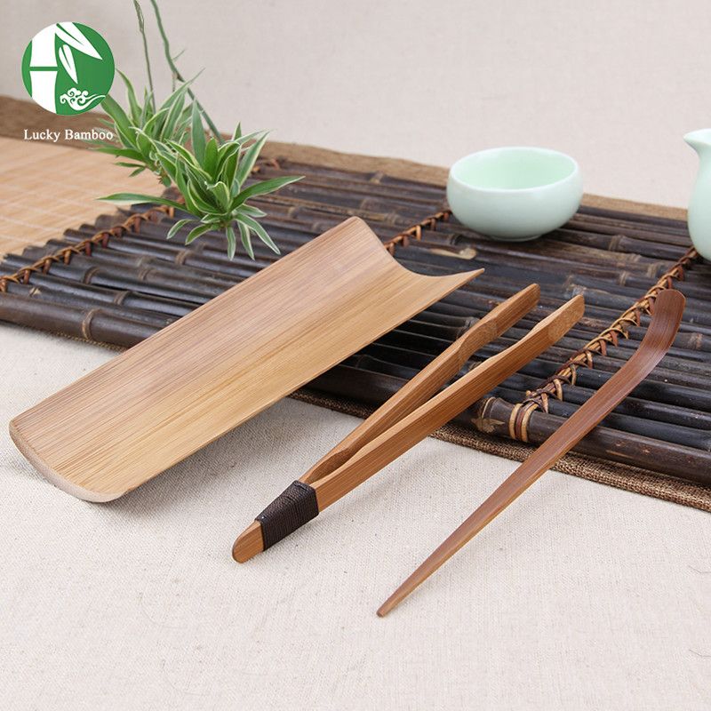 2019 Wholesale Handmade Chinese Tea Ceremony Tools Bamboo Tea Sets, Tea