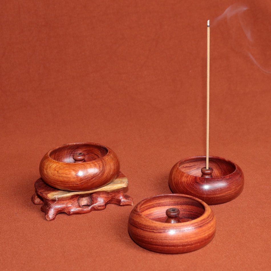 Superdeal Wholesale Wood Stick Incense Burner With Wooden Stand Burma