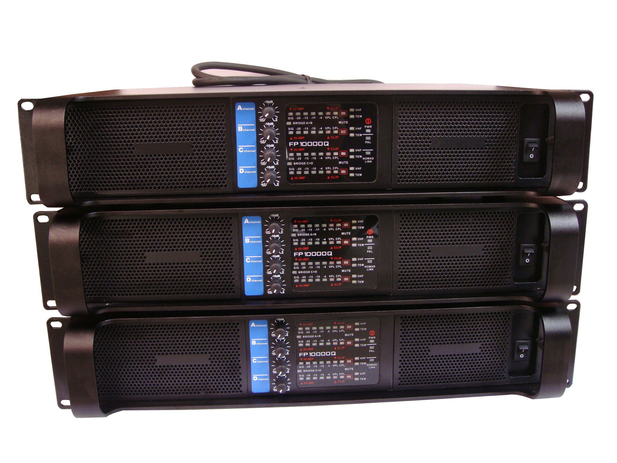 FP10000Q 4 Channel Amplifier Fp10000q Gruppen Line Array  