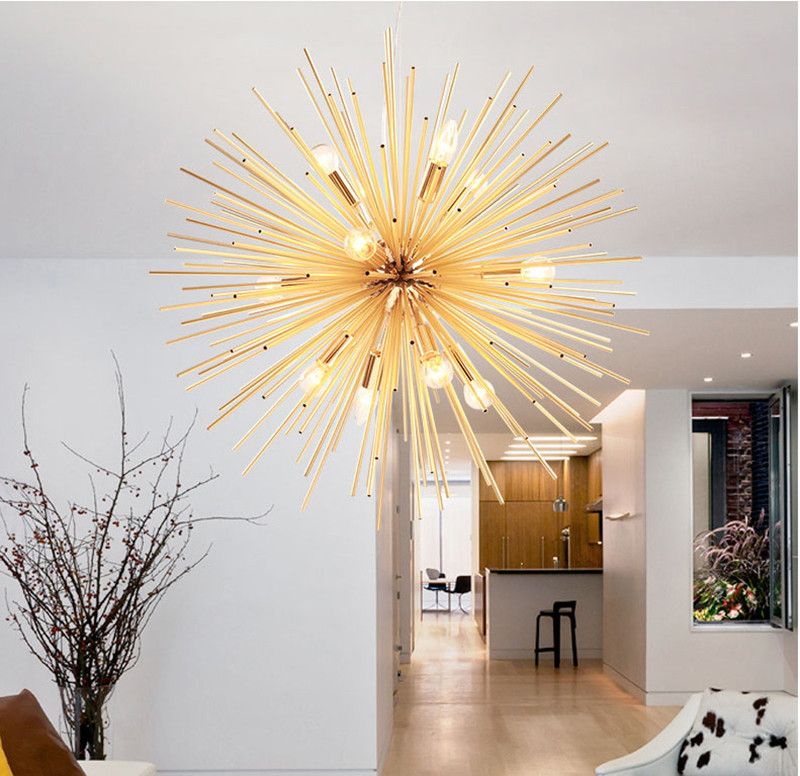 Moderne led funken pendelleuchte goldene hängelampe lampe leuchte wohnzimmer restaurant studie led strahlung kugel kunst persönlichkeit Moderne led funken pendelleuchte goldene hängelampe lampe leuchte wohnzimmer restaurant studie led strahlung kugel kunst persönlichkeit