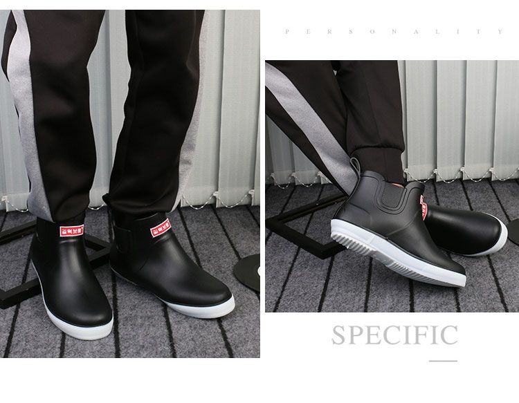 Acquistare Stivali Da Pioggia Uomo Short Tube Moda Stivali Uomo Primavera E  Autunno Nuove Scarpe Anti Scivolo Basse Aiutare Le Scarpe Da Uomo Economico  | Consegna Veloce E Qualità | DHgate Italy
