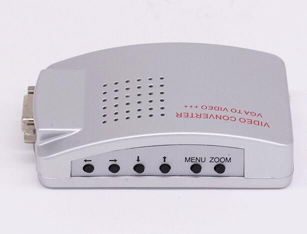 PC VGA to TV AV RCA Adapter Converter Video Switch Box