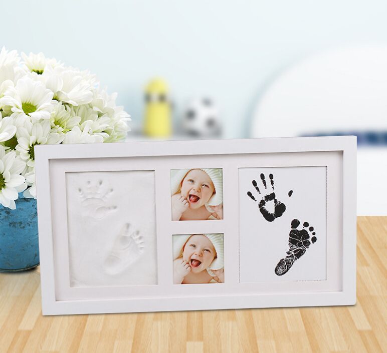 Acheter Pas Cher Dhl 3d Keepsakes Kit De Casting Pour Bebe Empreinte De Pied A La Boue Encre A La Main Empreintes De Boue A La Boue Des Mains Et Des Pieds