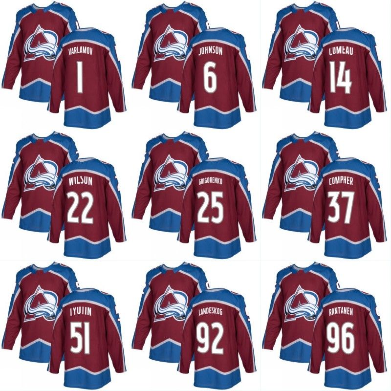colorado avalanche jerseys 2017