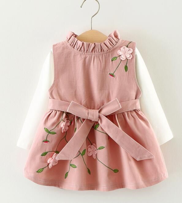 baby girl embroidered frocks