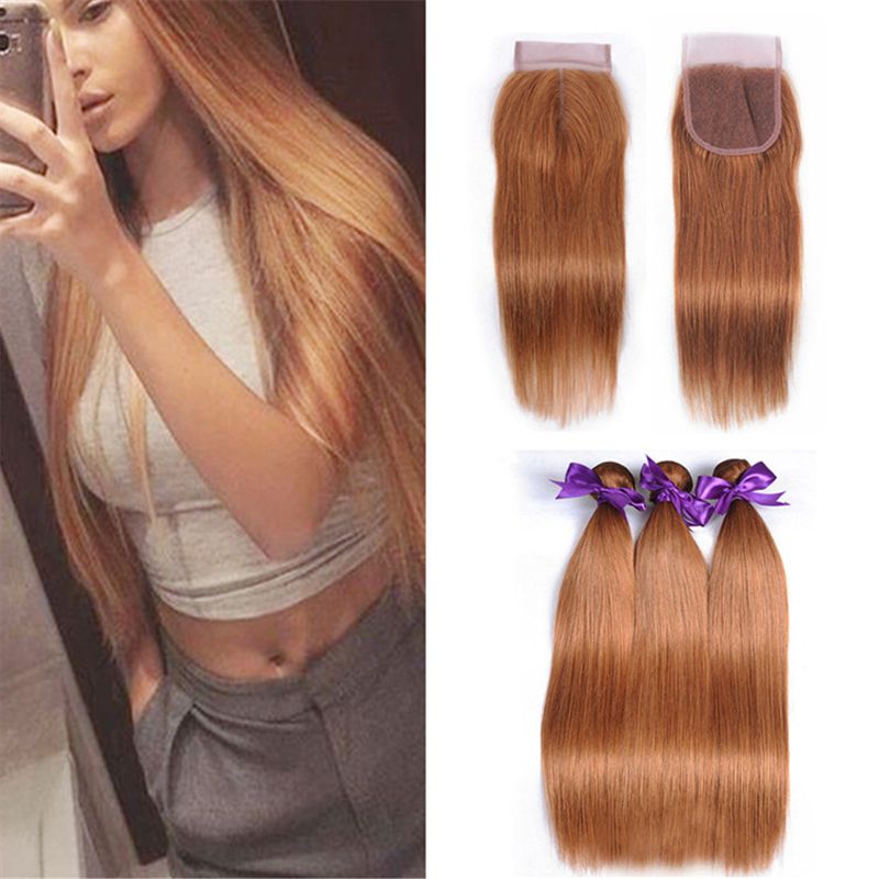2019 peruvian straight virgin hair color 30 hair bundles with lace
