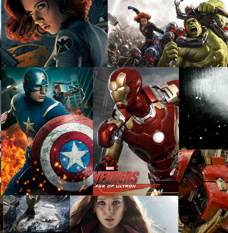 compre 3d vingadores papel