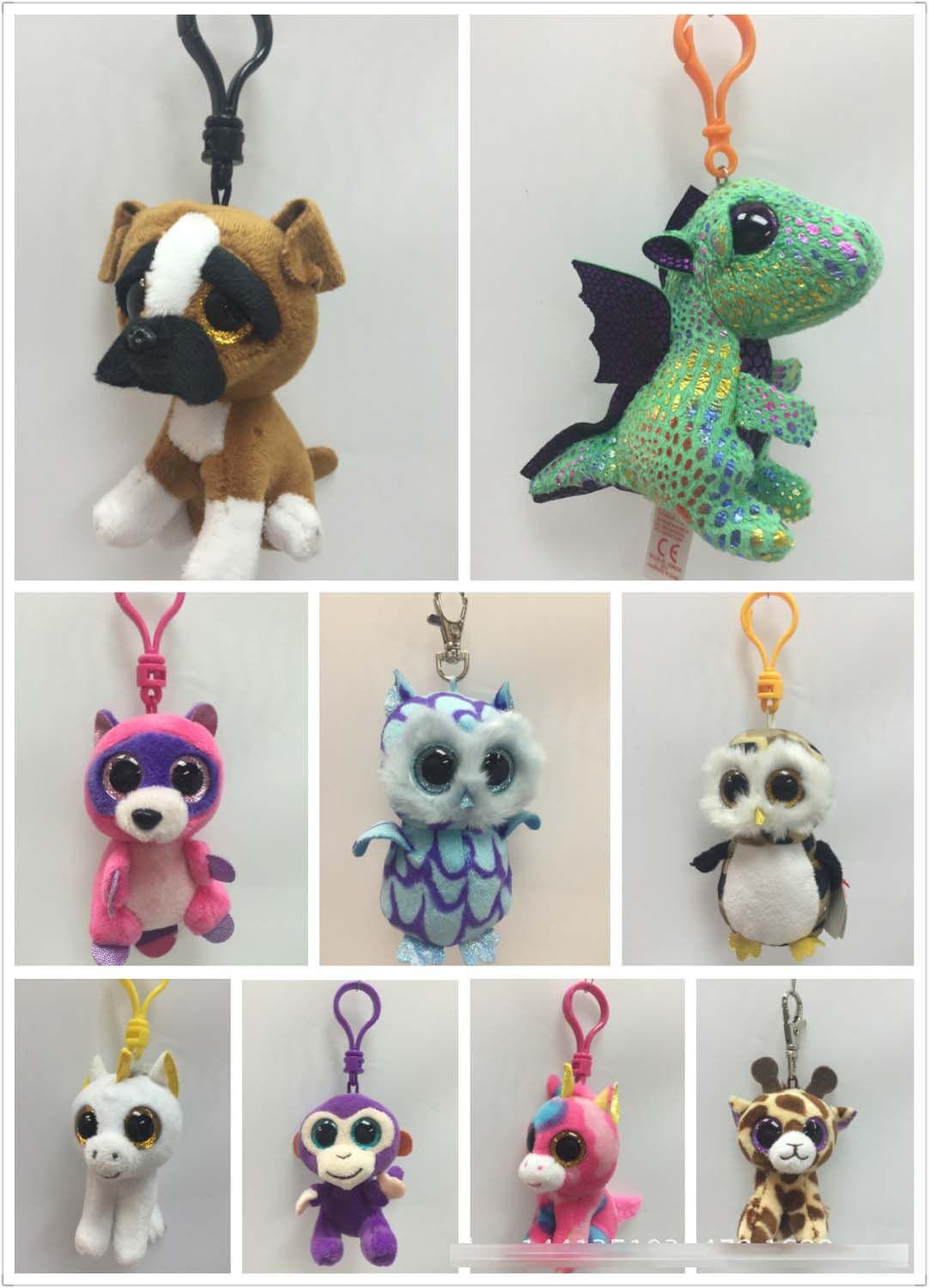 ty beanie boos keychain