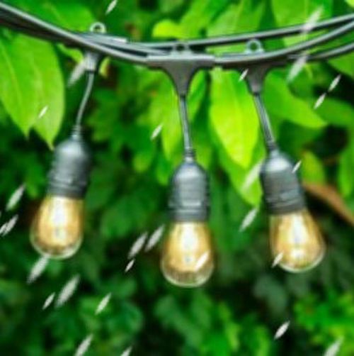 Ul Waterproof Led String Lights With G45 4w 6w Filament Bulbs Ul Waterproof Led String Lights With G45 4w 6w Filament Bulbs 110v 220v 24ft Cord Length 12 In Outdoor Light Vintage