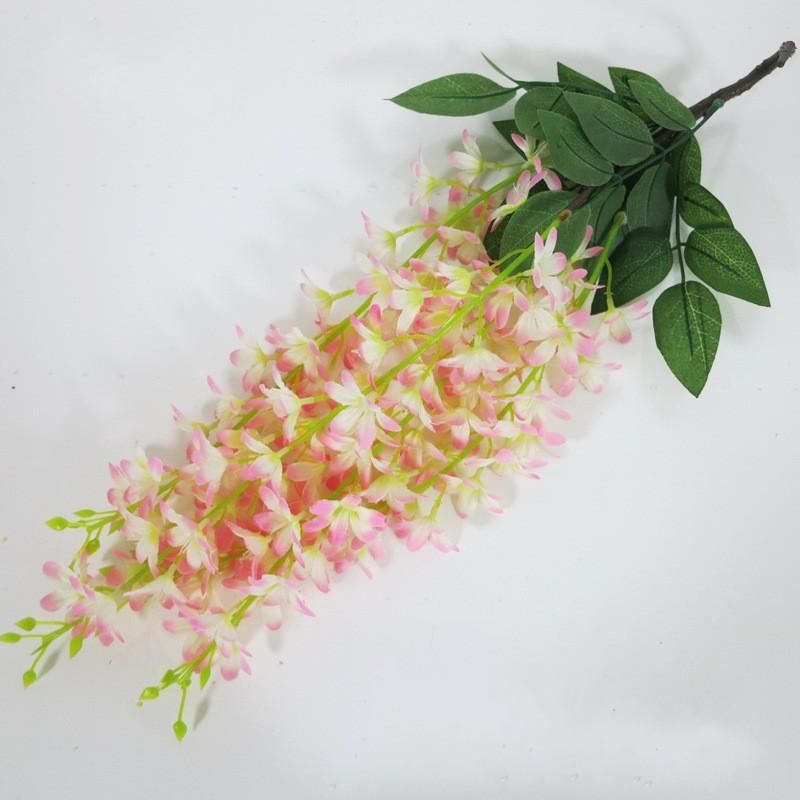 Elegante weiße künstliche Seide-dekorative Blumen-Girlande-Fälschung