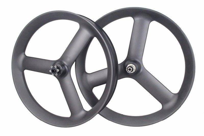 26er Tubeless Carbon Tri/3 Spoke Fat Bike Wheels Fatbike Carbon Wheels