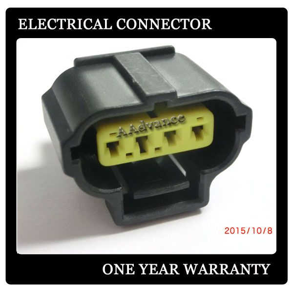 4 Pin Female Toyota 2JZ TPS Automotive Connectors With Terminal From
