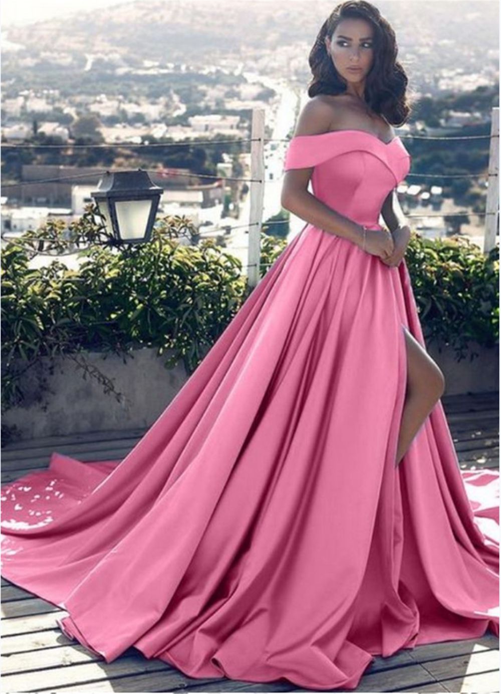 robe glamour longue