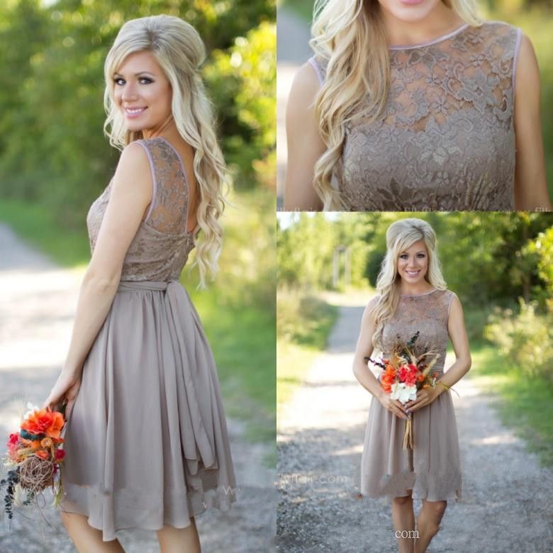 vestidos curtos para madrinha country