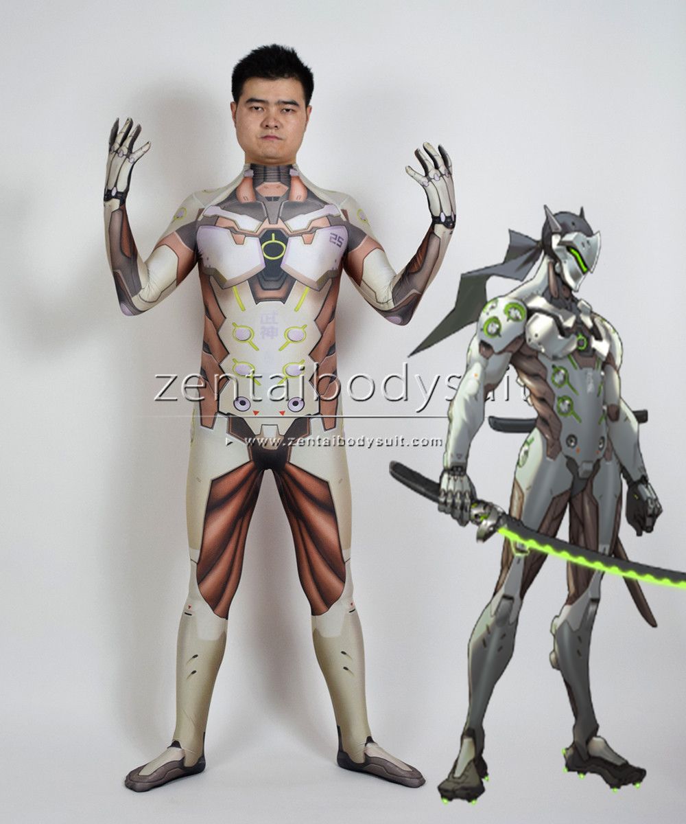 3d printing genji cosplay