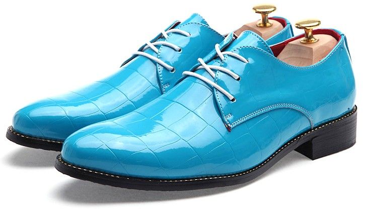 sky blue mens dress shoes