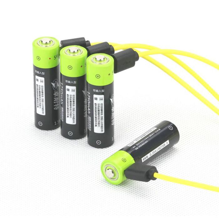 New Aa Rechargeable Li Ion Batteries 1.5v 1250mah Aa