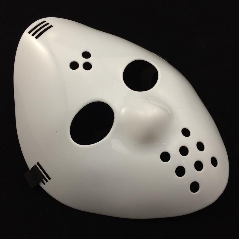 Cheap Killer Jason Mask Cosplay Party Mask Full Face White Mask Film