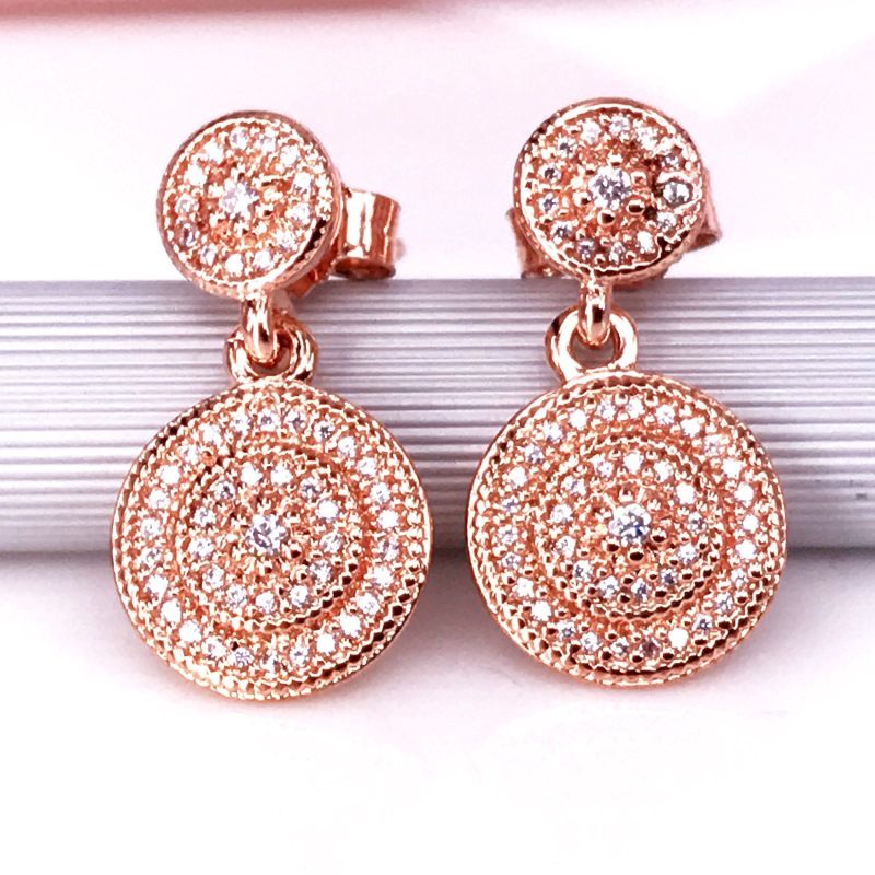 pandora rose gold earrings pandora rose gold earrings