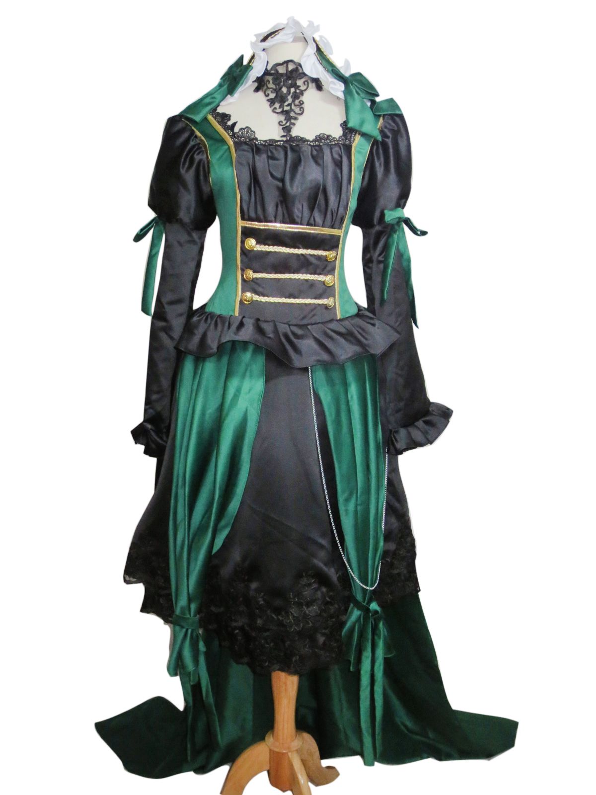 Black Butler Sieglinde Sullivan Green Witcn Lolita Dress Cosplay ...