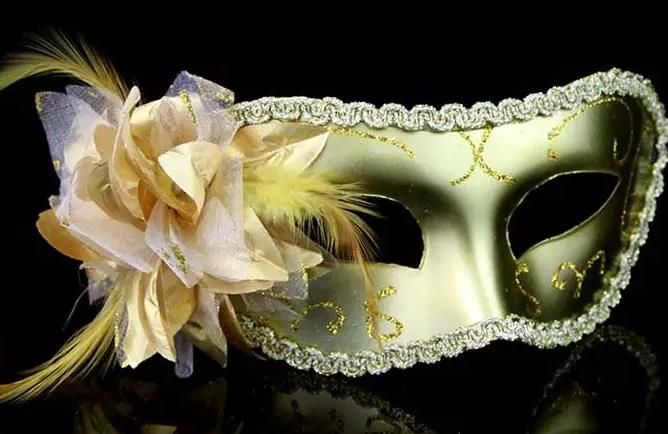 Moda Donna Sexy maschera Hallowmas veneziana maschera mascherata maschere mascherate con fiore di piume maschera di Pasqua festa da ballo maschera festa trasporto di goccia