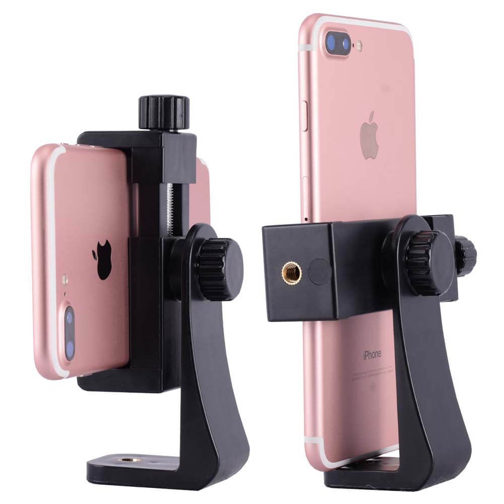 2018 ightpro universal cell phone tripod mount clamp clip adapter