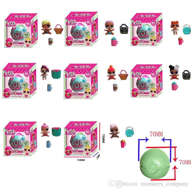 Compre Adorable BabyBag LOL Surprise Muñecas Infantiles Barbies En Regalos Box PVC Figuras Novedad Juguetes Para Niños A 1,57 € Del Toys_dhgate | DHgate.Com