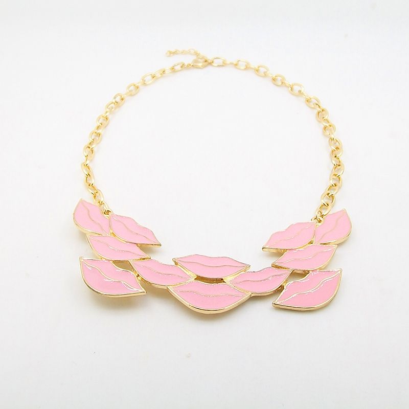 2020 2016 New Lip Shape Jewelry Set Including Necklaces Earrings Rings