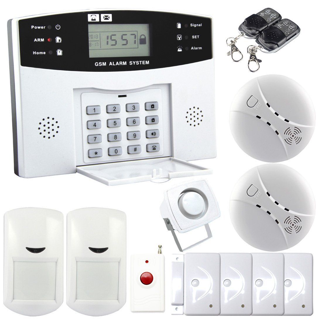 Safearmed®Classic Home Security SMS Alarm Home Security GSM Alarm
