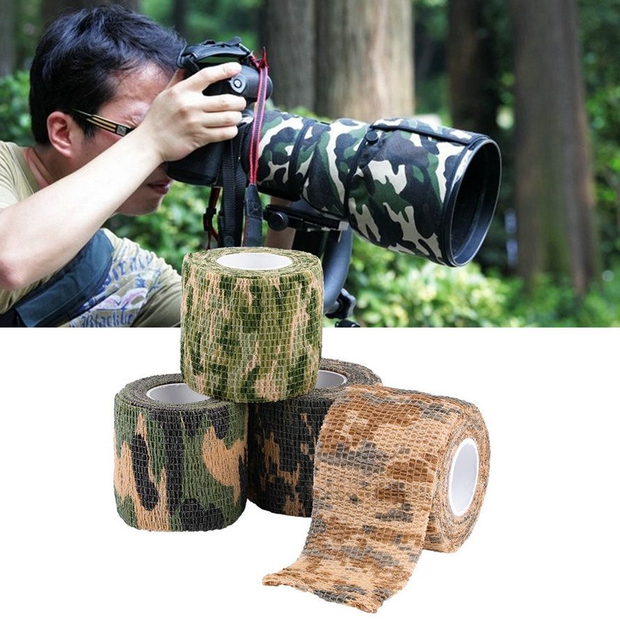 2019 EMS Ship 5cmx4.5m Army Camo Outdoor Hunting Shooting Scope Mounts
